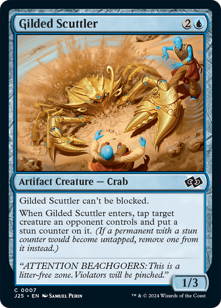 Gilded Scuttler [Foundations Jumpstart] | Rock City Comics