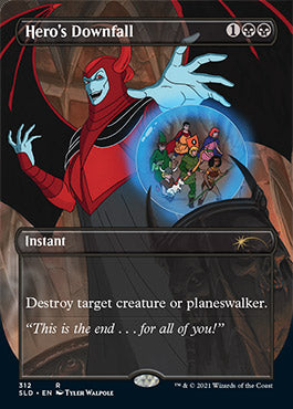 Hero's Downfall (Borderless) [Secret Lair Drop Series] | Rock City Comics