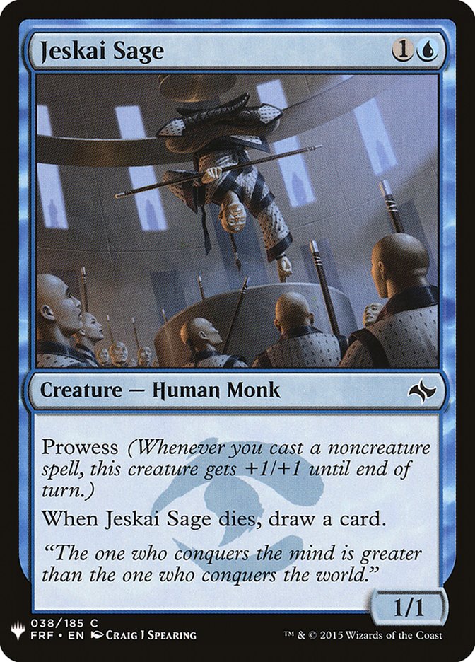 Jeskai Sage [Mystery Booster] | Rock City Comics