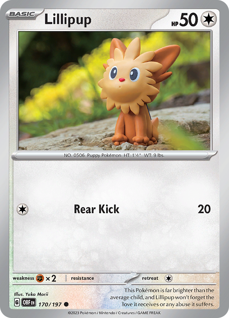 Lillipup (170/197) [Scarlet & Violet: Obsidian Flames] | Rock City Comics