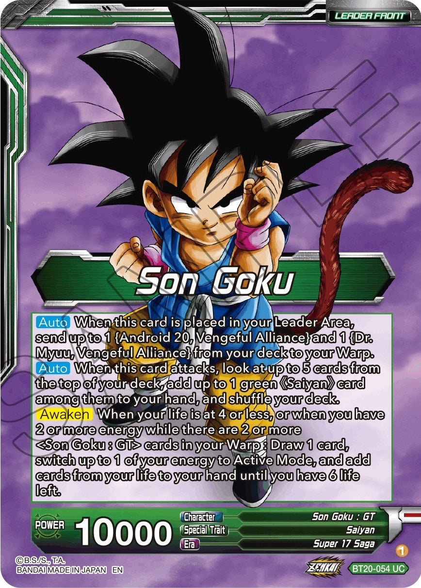 Son Goku // SS4 Son Goku, Betting It All (BT20-054) [Power Absorbed] | Rock City Comics