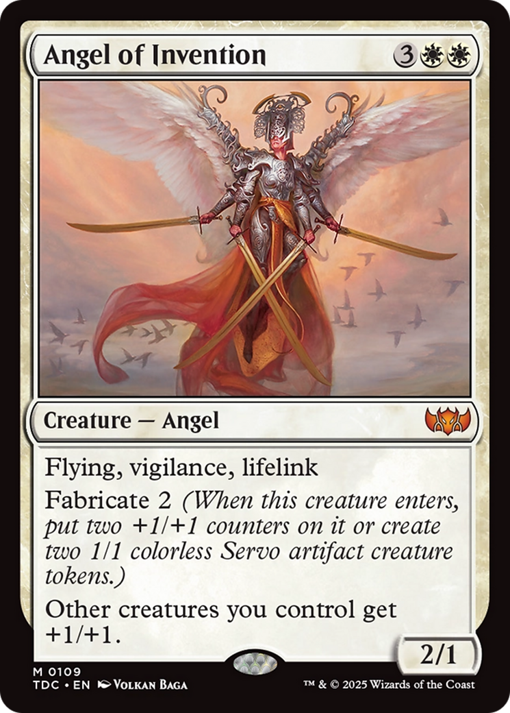 Angel of Invention [Tarkir: Dragonstorm Commander] | Rock City Comics