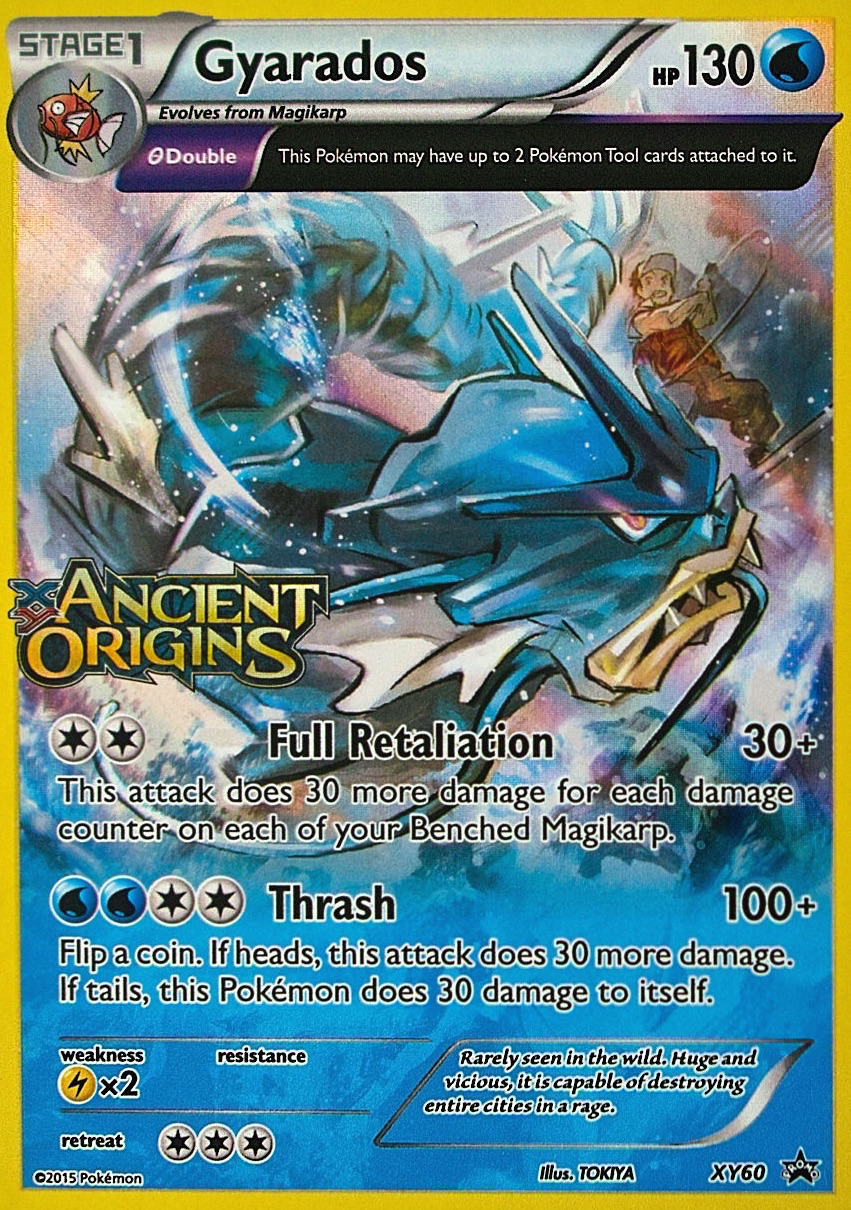 Gyarados (XY60) (Prerelease Promo) [XY: Black Star Promos] | Rock City Comics