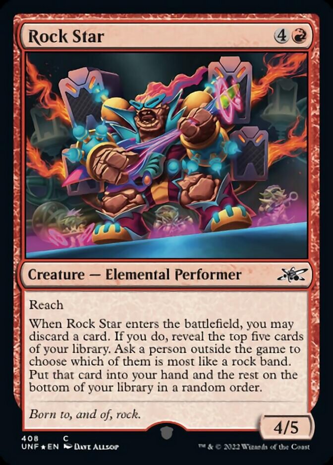 Rock Star (Galaxy Foil) [Unfinity] | Rock City Comics