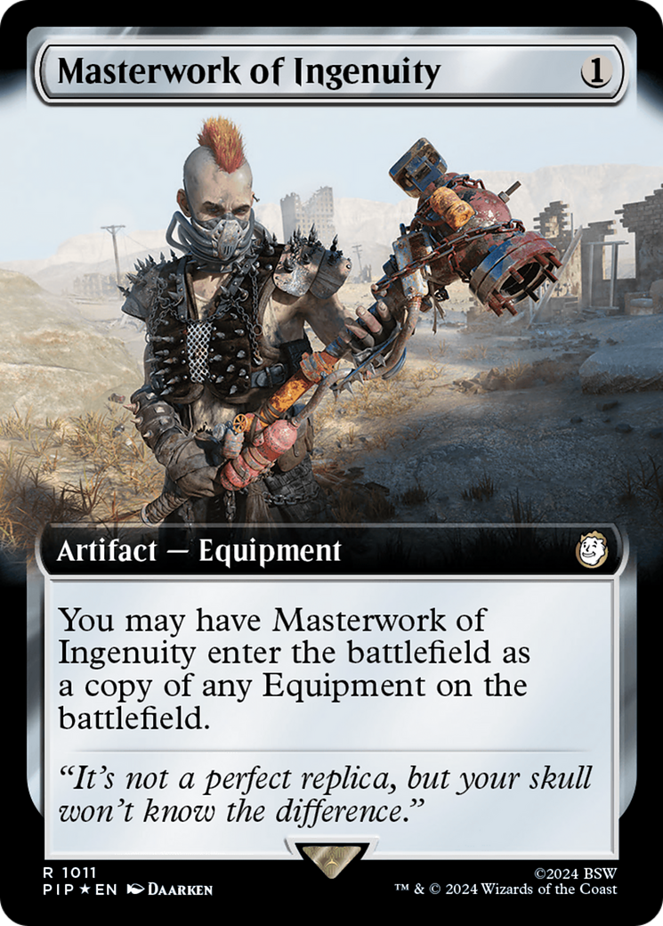 Masterwork of Ingenuity (Extended Art) (Surge Foil) [Fallout] | Rock City Comics