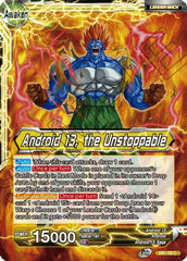 Android 13, Android 14, & Android 15 // Android 13, the Unstoppable (EB1-38) [Battle Evolution Booster] | Rock City Comics
