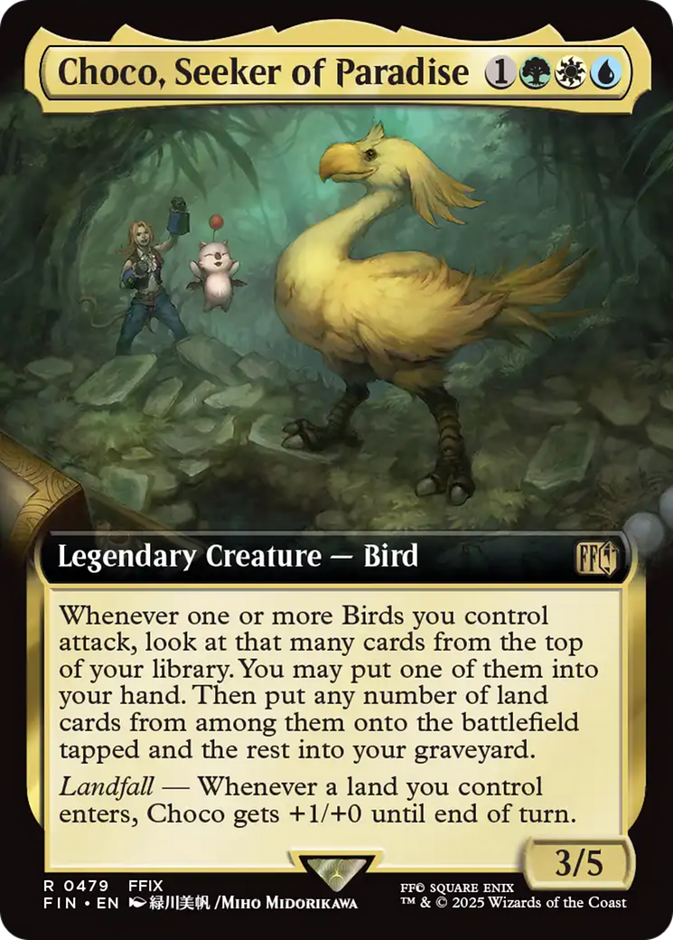 Choco, Seeker of Paradise (Extended Art) [FINAL FANTASY] | Rock City Comics