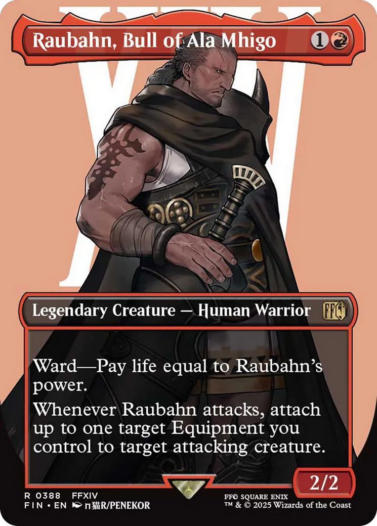 Raubahn, Bull of Ala Mhigo (Borderless) [FINAL FANTASY] | Rock City Comics