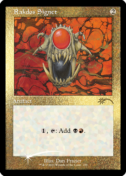 Rakdos Signet (Retro) (Foil Etched) [Secret Lair Drop Series] | Rock City Comics