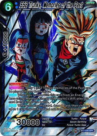 SS2 Trunks, Memories of the Past (SPR) (BT7-030) [Assault of the Saiyans] | Rock City Comics