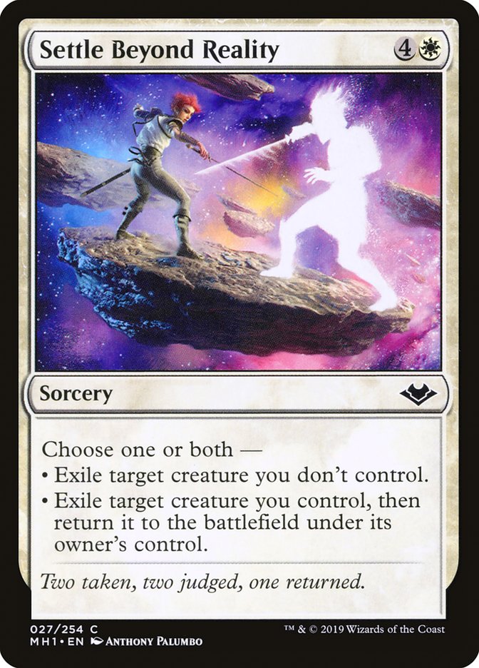 Settle Beyond Reality [Modern Horizons] | Rock City Comics