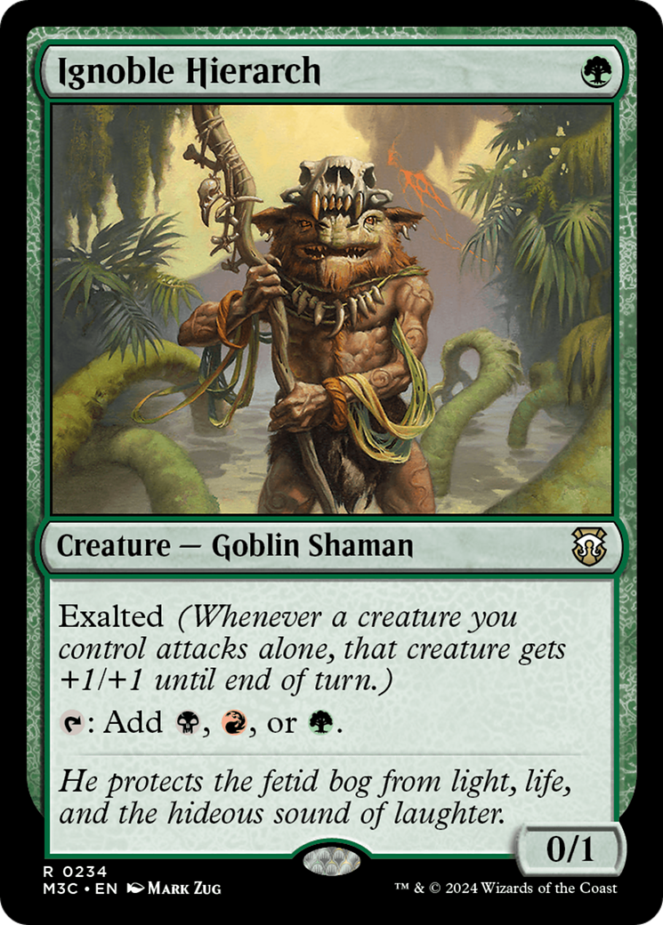 Ignoble Hierarch [Modern Horizons 3 Commander] | Rock City Comics