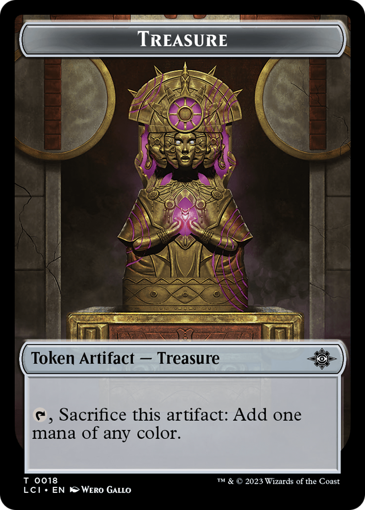 Treasure Token [The Lost Caverns of Ixalan Tokens] | Rock City Comics