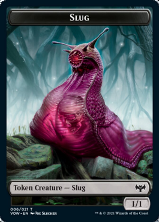 Insect // Slug Double-Sided Token [Innistrad: Crimson Vow Tokens] | Rock City Comics