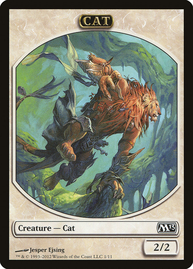 Cat Token [Magic 2013 Tokens] | Rock City Comics