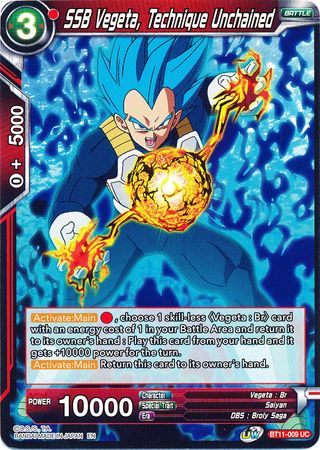 SSB Vegeta, Technique Unchained (BT11-009) [Vermilion Bloodline] | Rock City Comics