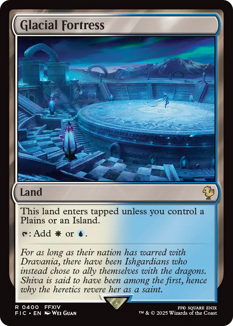 Glacial Fortress [FINAL FANTASY Commander] | Rock City Comics