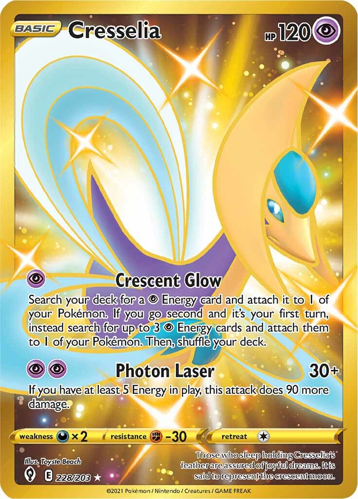 Cresselia (228/203) [Sword & Shield: Evolving Skies] | Rock City Comics