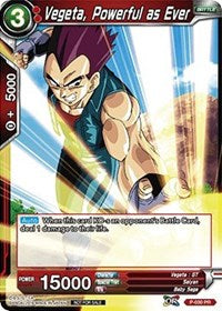 Vegeta, Powerful as Ever (P-030) [Promotion Cards] | Rock City Comics