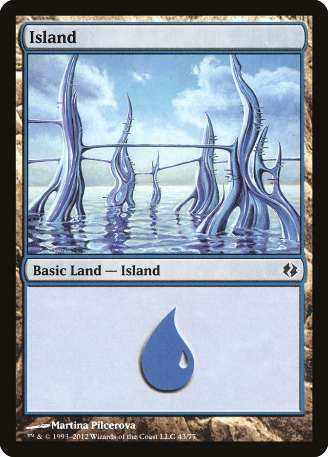 Island (43) [Duel Decks: Venser vs. Koth] | Rock City Comics