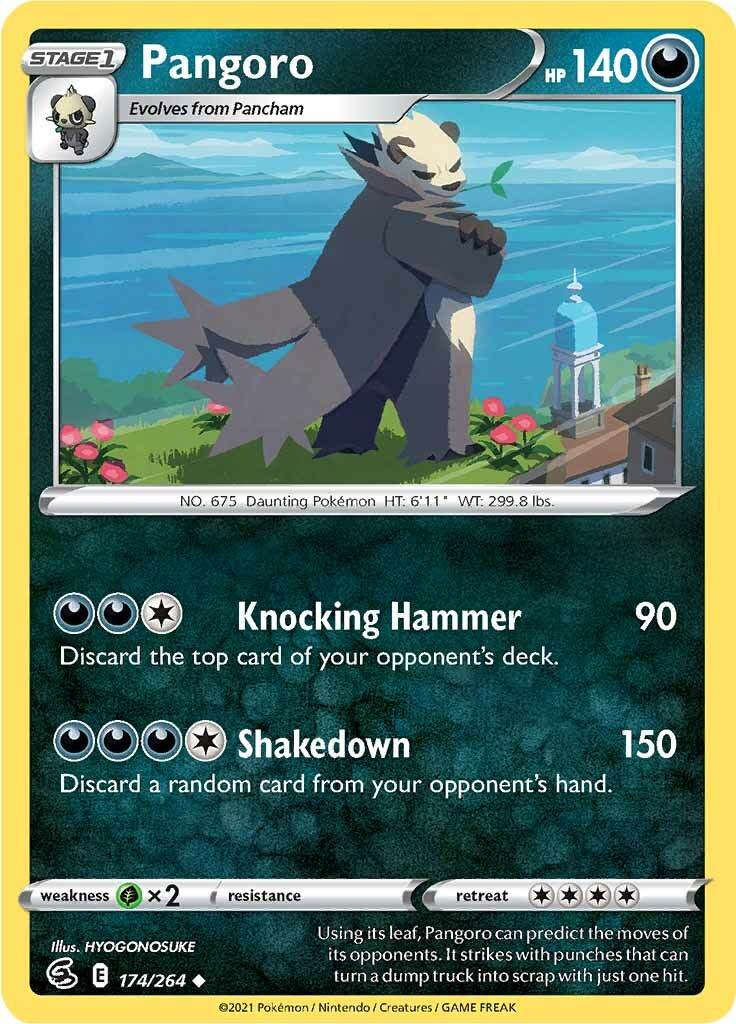 Pangoro (174/264) [Sword & Shield: Fusion Strike] | Rock City Comics