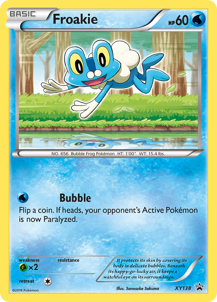 Froakie (XY138) [XY: Black Star Promos] | Rock City Comics