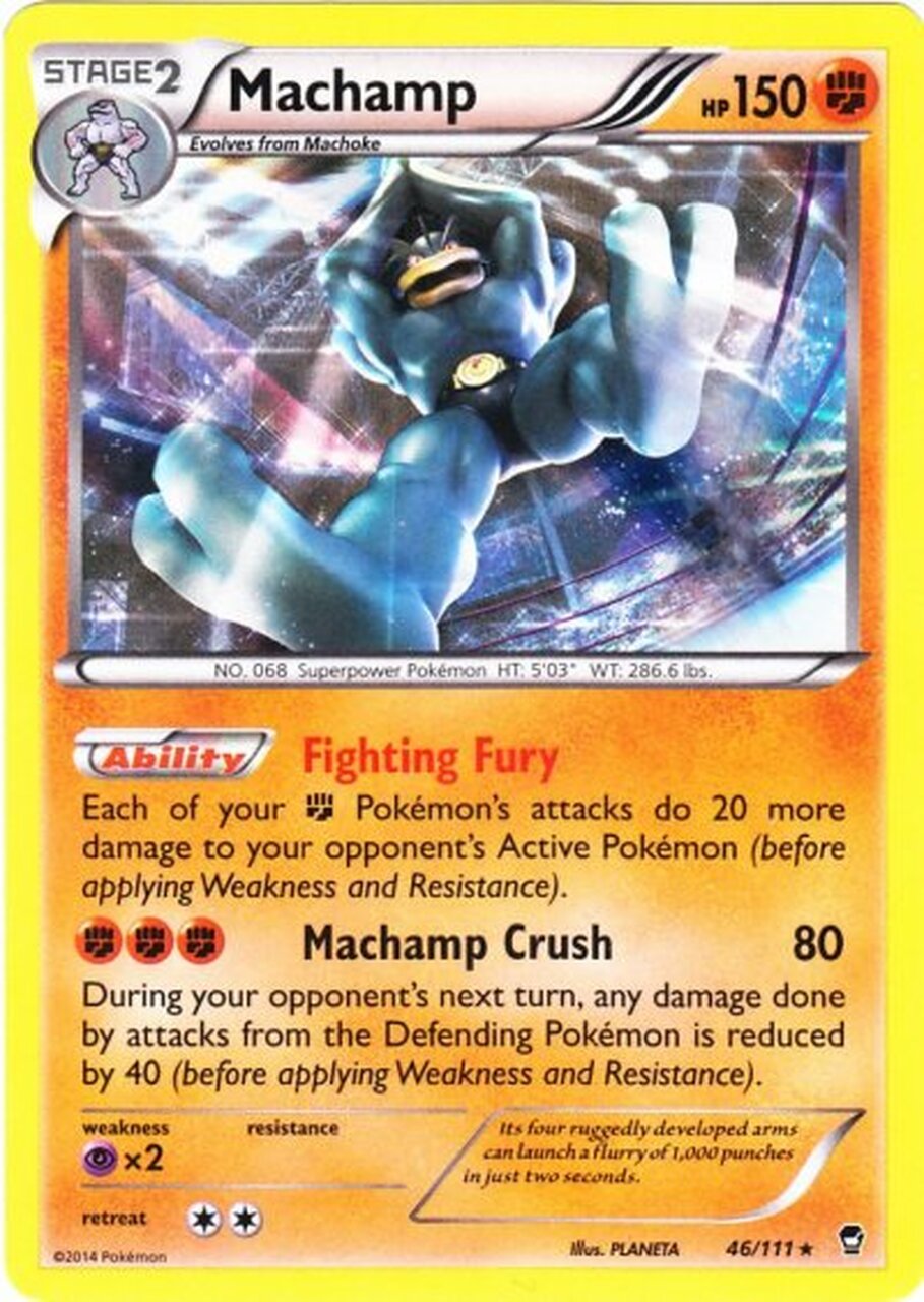 Machamp (46/111) [XY: Furious Fists] | Rock City Comics