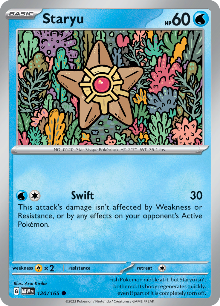 Staryu (120/165) [Scarlet & Violet: 151] | Rock City Comics