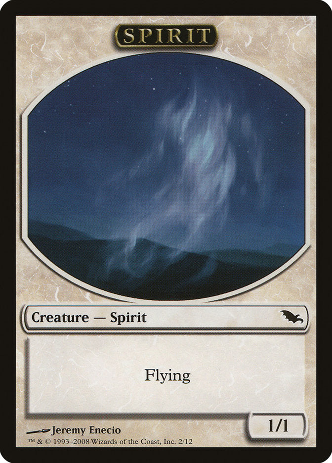 Spirit Token [Shadowmoor Tokens] | Rock City Comics