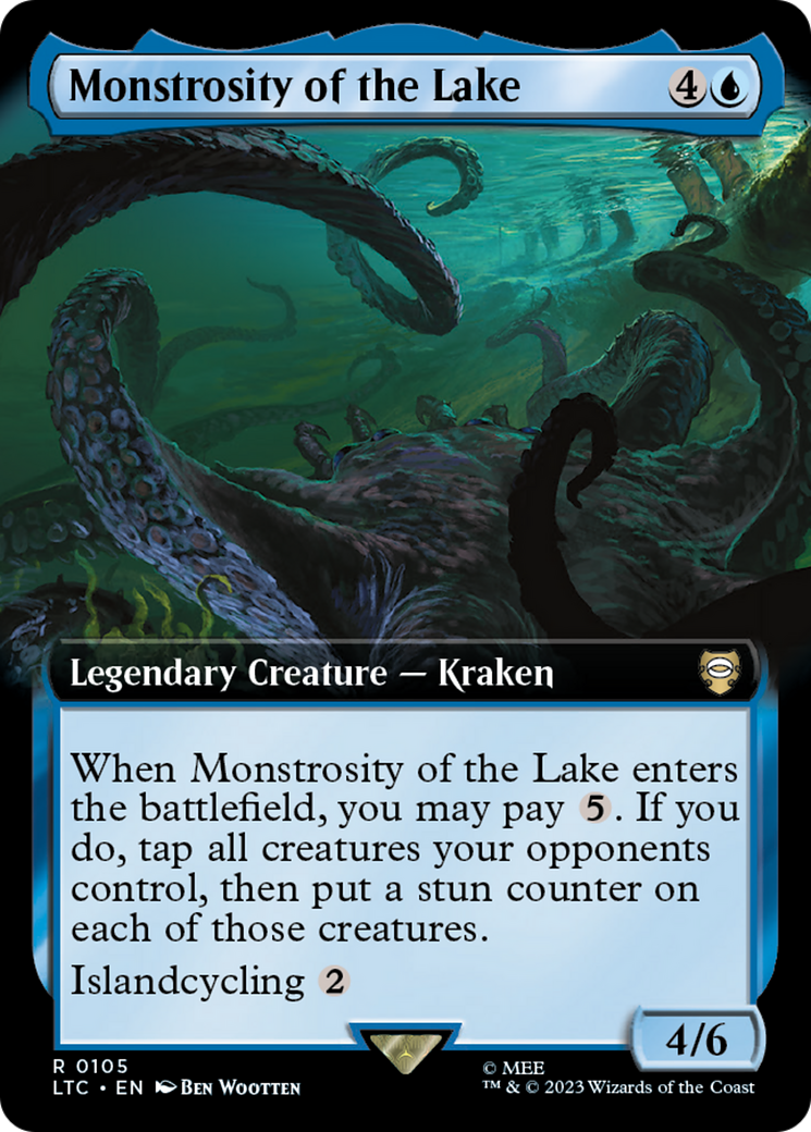 Monstrosity of the Lake (Extended Art) [The Lord of the Rings: Tales of Middle-Earth Commander] | Rock City Comics