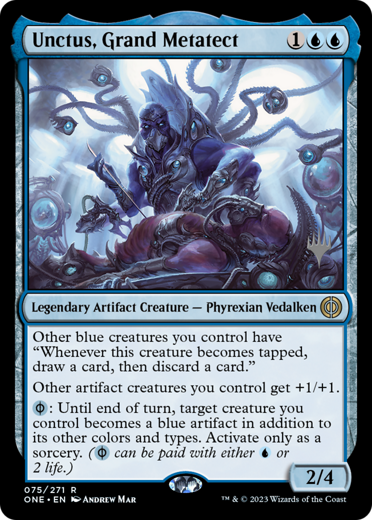 Unctus, Grand Metatect (Promo Pack) [Phyrexia: All Will Be One Promos] | Rock City Comics