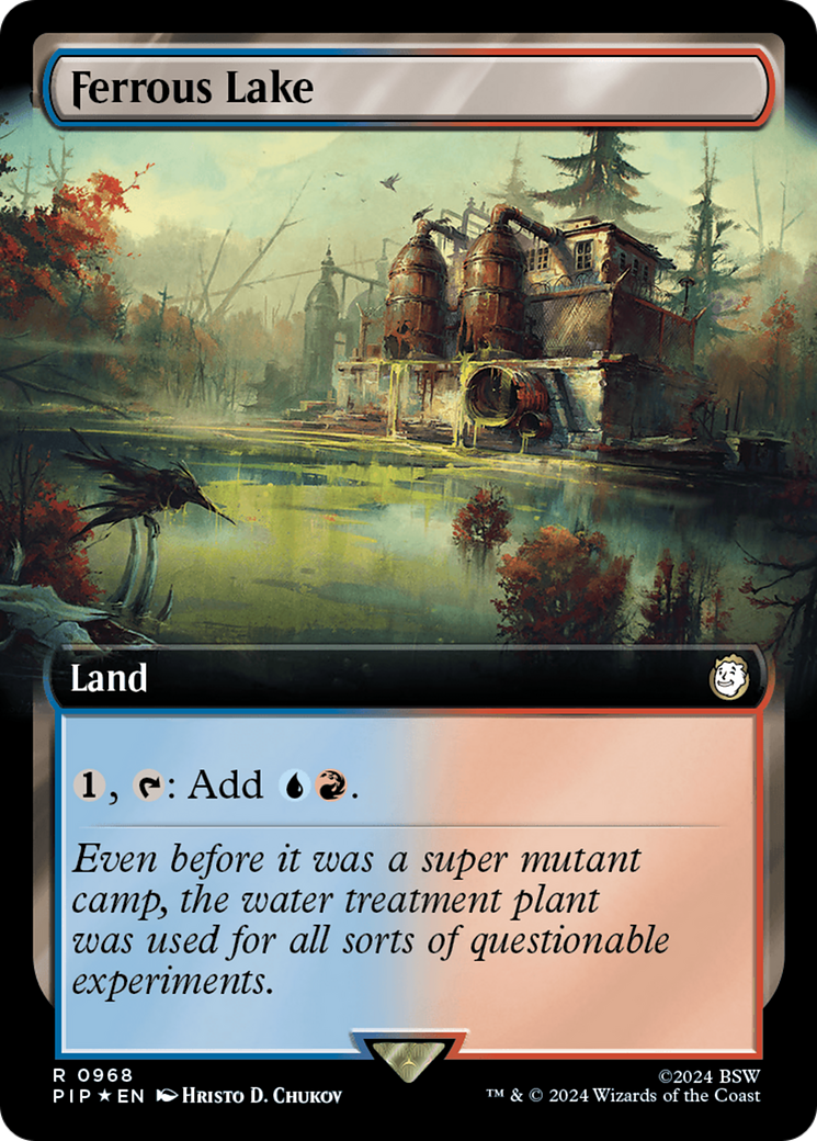 Ferrous Lake (Extended Art) (Surge Foil) [Fallout] | Rock City Comics