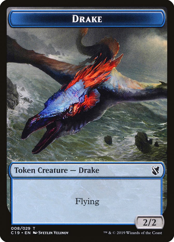 Drake Token [Commander 2019 Tokens] | Rock City Comics