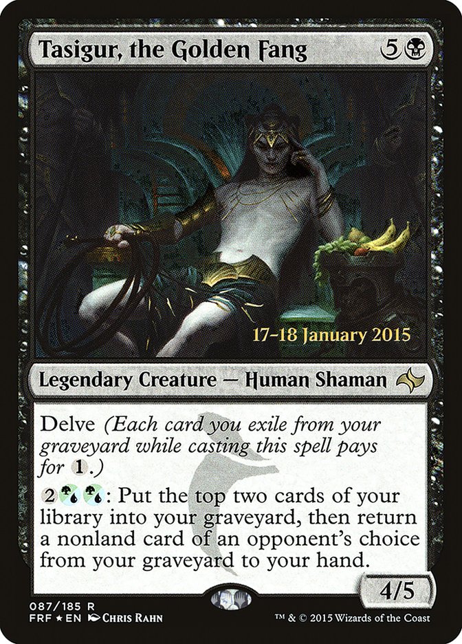 Tasigur, the Golden Fang [Fate Reforged Prerelease Promos] | Rock City Comics
