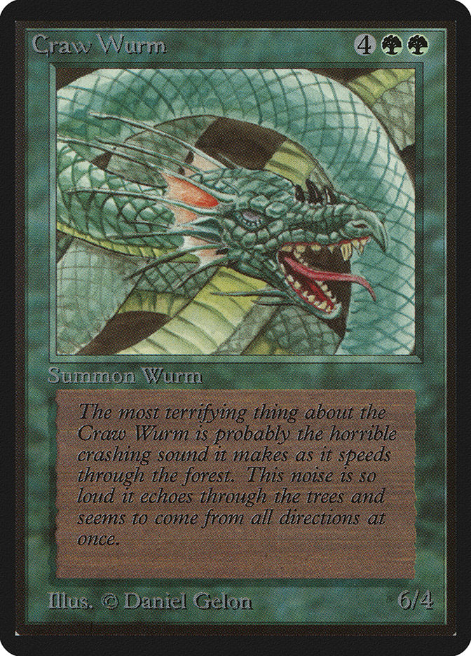 Craw Wurm [Beta Edition] | Rock City Comics