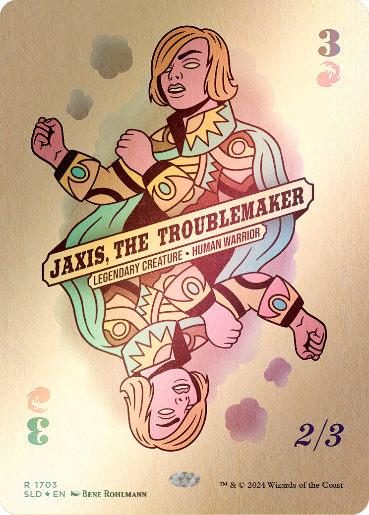 Jaxis, the Troublemaker (Rainbow Foil) [Secret Lair Drop Series] | Rock City Comics