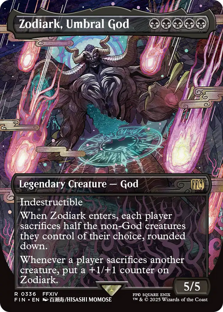 Zodiark, Umbral God (Borderless) [FINAL FANTASY] | Rock City Comics