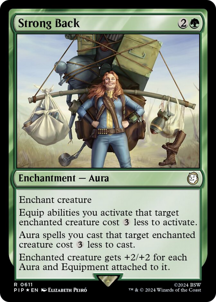 Strong Back (Surge Foil) [Fallout] | Rock City Comics