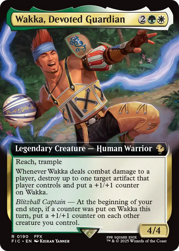 Wakka, Devoted Guardian (Extended Art) [FINAL FANTASY Commander] | Rock City Comics