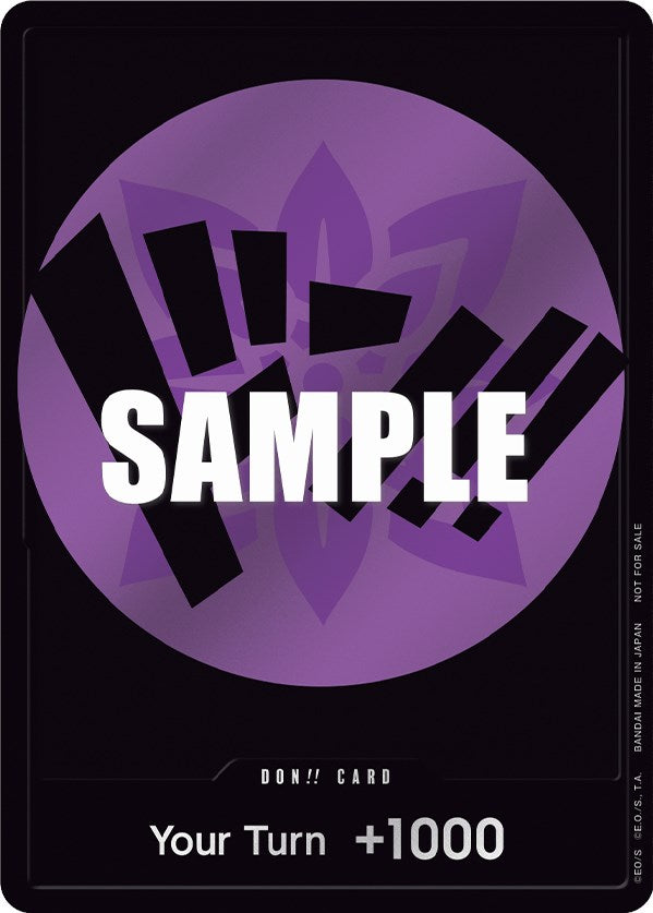 DON!! Card (Purple) [One Piece Promotion Cards] | Rock City Comics