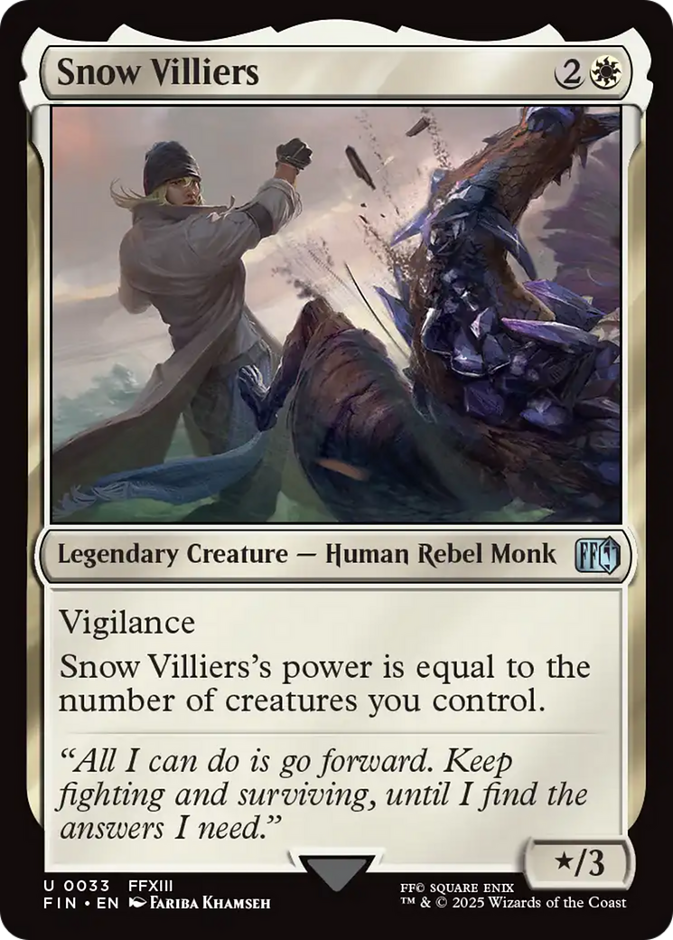 Snow Villiers [FINAL FANTASY] | Rock City Comics