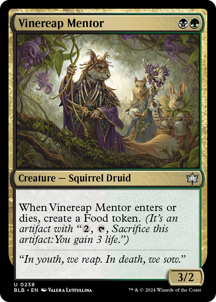 Vinereap Mentor [Bloomburrow] | Rock City Comics