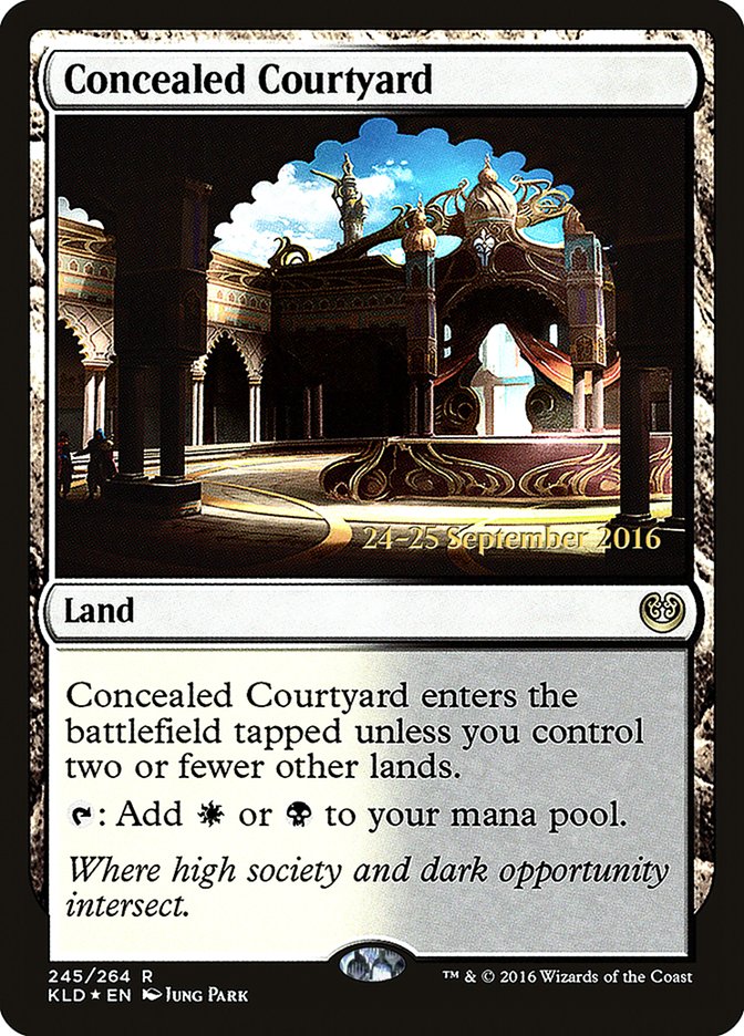 Concealed Courtyard [Kaladesh Prerelease Promos] | Rock City Comics