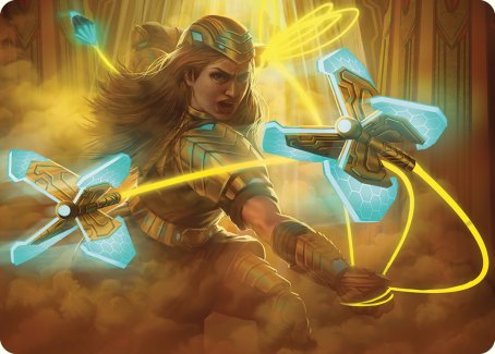 Bladehold War-Whip Art Card [Phyrexia: All Will Be One Art Series] | Rock City Comics