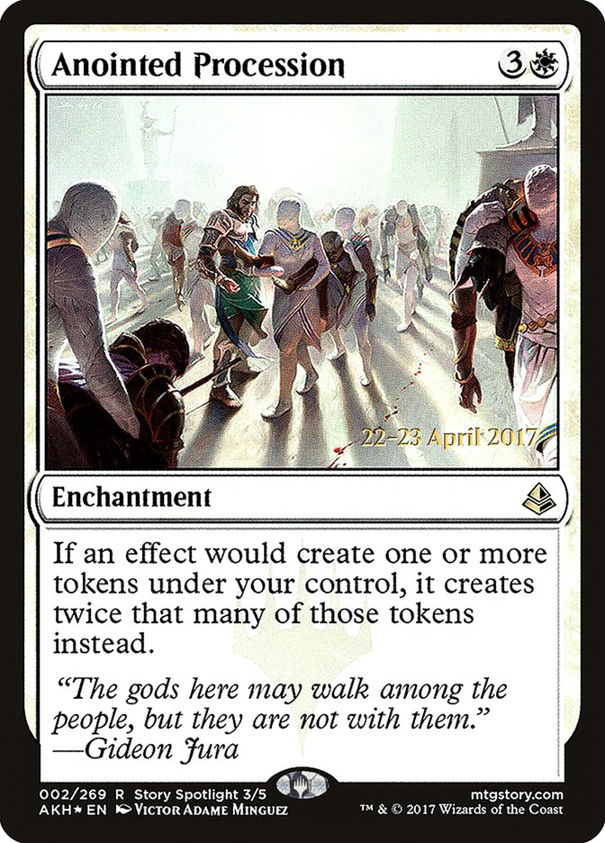 Anointed Procession [Amonkhet Prerelease Promos] | Rock City Comics