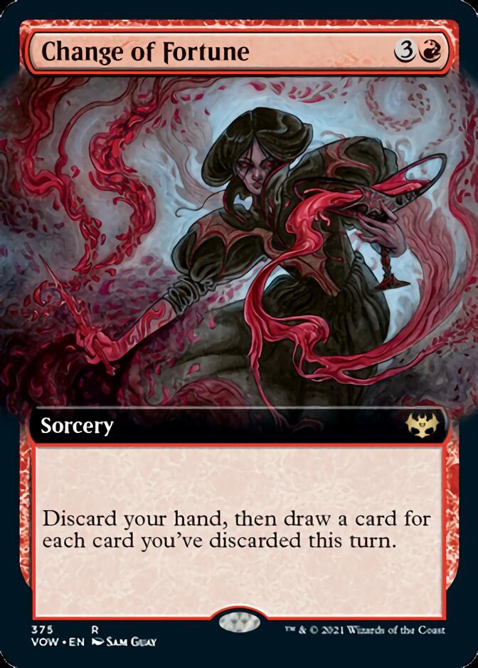 Change of Fortune (Extended Art) [Innistrad: Crimson Vow] | Rock City Comics