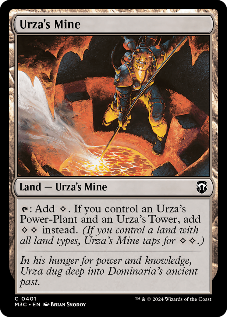 Urza's Mine (Ripple Foil) [Modern Horizons 3 Commander] | Rock City Comics