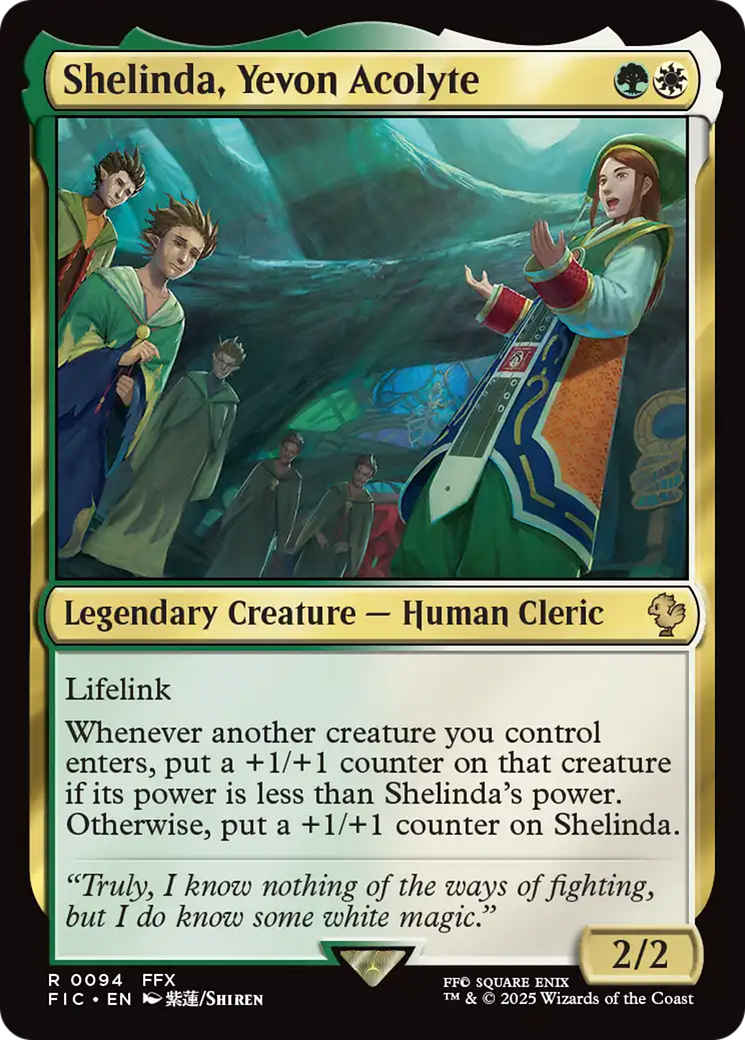 Shelinda, Yevon Acolyte [FINAL FANTASY Commander] | Rock City Comics