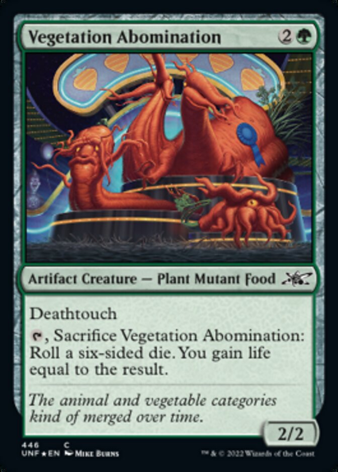 Vegetation Abomination (Galaxy Foil) [Unfinity] | Rock City Comics