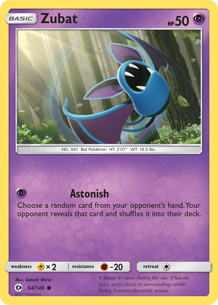 Zubat (54/149) [Sun & Moon: Base Set] | Rock City Comics